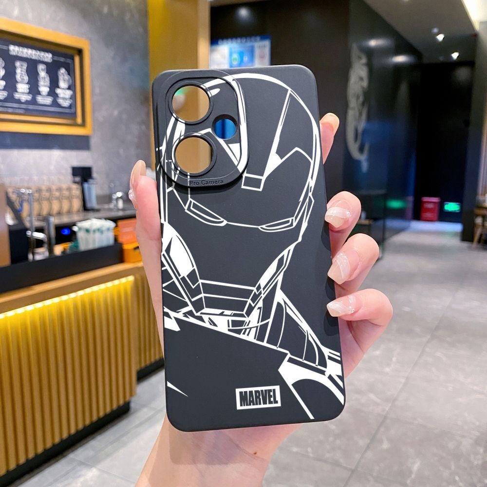 for VIVO Y17S Y27 Y15A Y15S T1 5G T1X Y02S Y21S Y21A Y02 Y02A Y36 Y33S Y12S Y11S Y12A Y01 Y1S Y20s Y20A Y22 Spider-Man Full Protective Case Anti Drop Cover