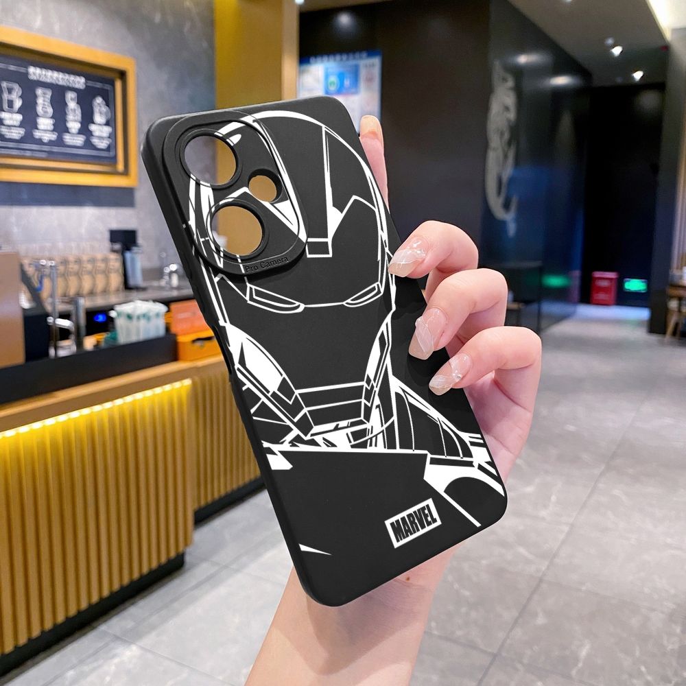 for VIVO Y17S Y27 Y15A Y15S T1 5G T1X Y02S Y21S Y21A Y02 Y02A Y36 Y33S Y12S Y11S Y12A Y01 Y1S Y20s Y20A Y22 Spider-Man Full Protective Case Anti Drop Cover