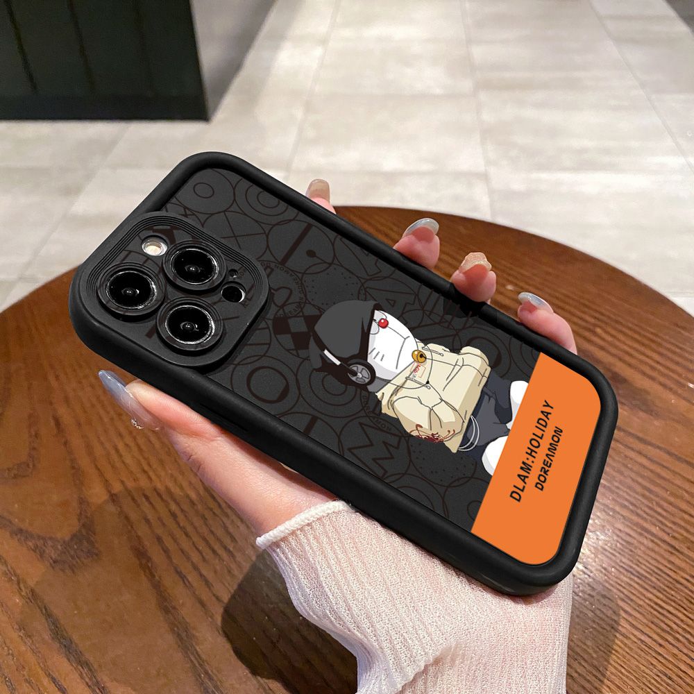 for Samsung Galaxy S24 S23 Ultra S22 Plus S21 FE S20 Music Magic Doraemon Full Protective Phone Case Anti Drop Cover