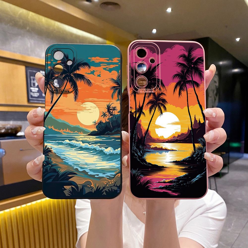 for Samsung Galaxy A15 A05 A35 A55 A04E A14 A24 A34 A54 A33 A53 A73 5G A32 A52S A72 A31 A51 A71 A11 A50 A03S Sweet Cookie Monster Full Protective Case Anti Drop Cover