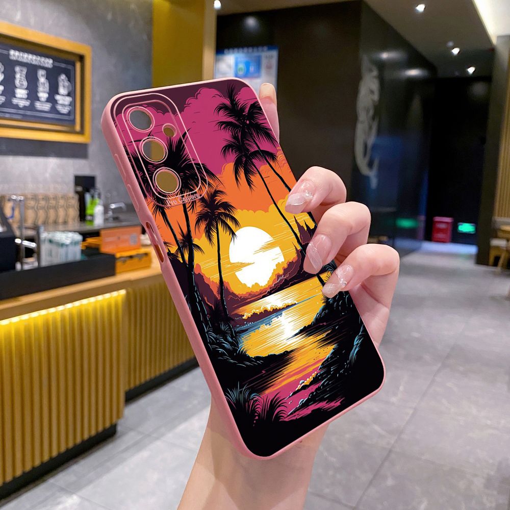 for Samsung Galaxy A15 A05 A35 A55 A04E A14 A24 A34 A54 A33 A53 A73 5G A32 A52S A72 A31 A51 A71 A11 A50 A03S Sweet Cookie Monster Full Protective Case Anti Drop Cover