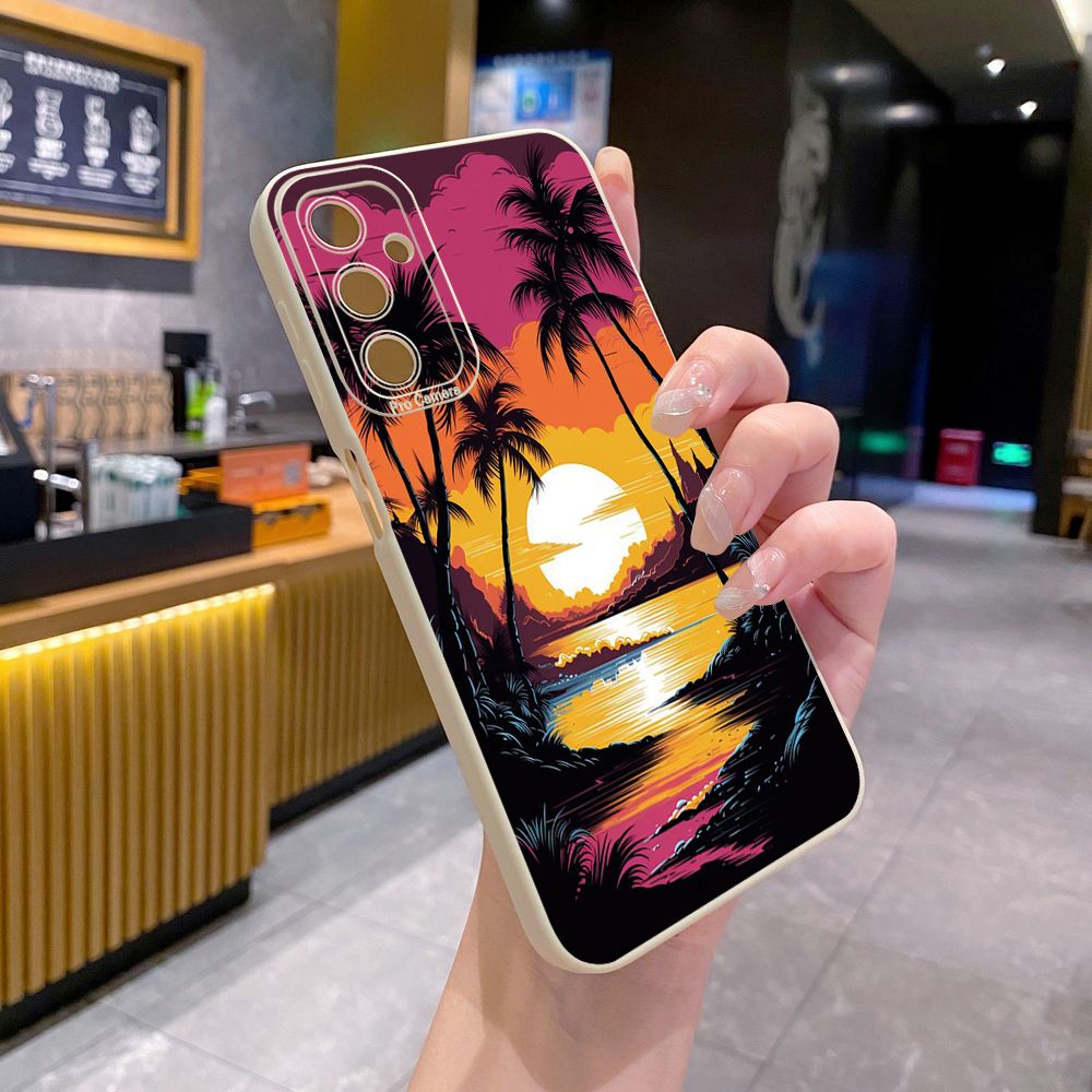 for Samsung Galaxy A15 A05 A35 A55 A04E A14 A24 A34 A54 A33 A53 A73 5G A32 A52S A72 A31 A51 A71 A11 A50 A03S Sweet Cookie Monster Full Protective Case Anti Drop Cover