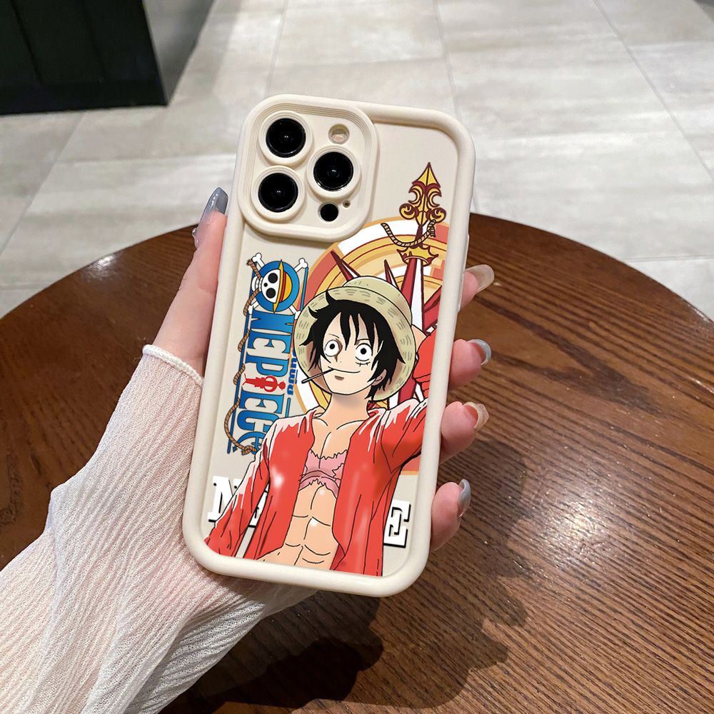 for Realme C67 C53 C51 Note 50 C21Y C25Y C33 C30 C35 9i OnePieceLuffy Zoro Full Protective Phone Case Anti Drop Cover