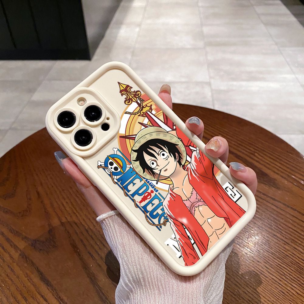 for Realme C67 C53 C51 Note 50 C21Y C25Y C33 C30 C35 9i OnePieceLuffy Zoro Full Protective Phone Case Anti Drop Cover