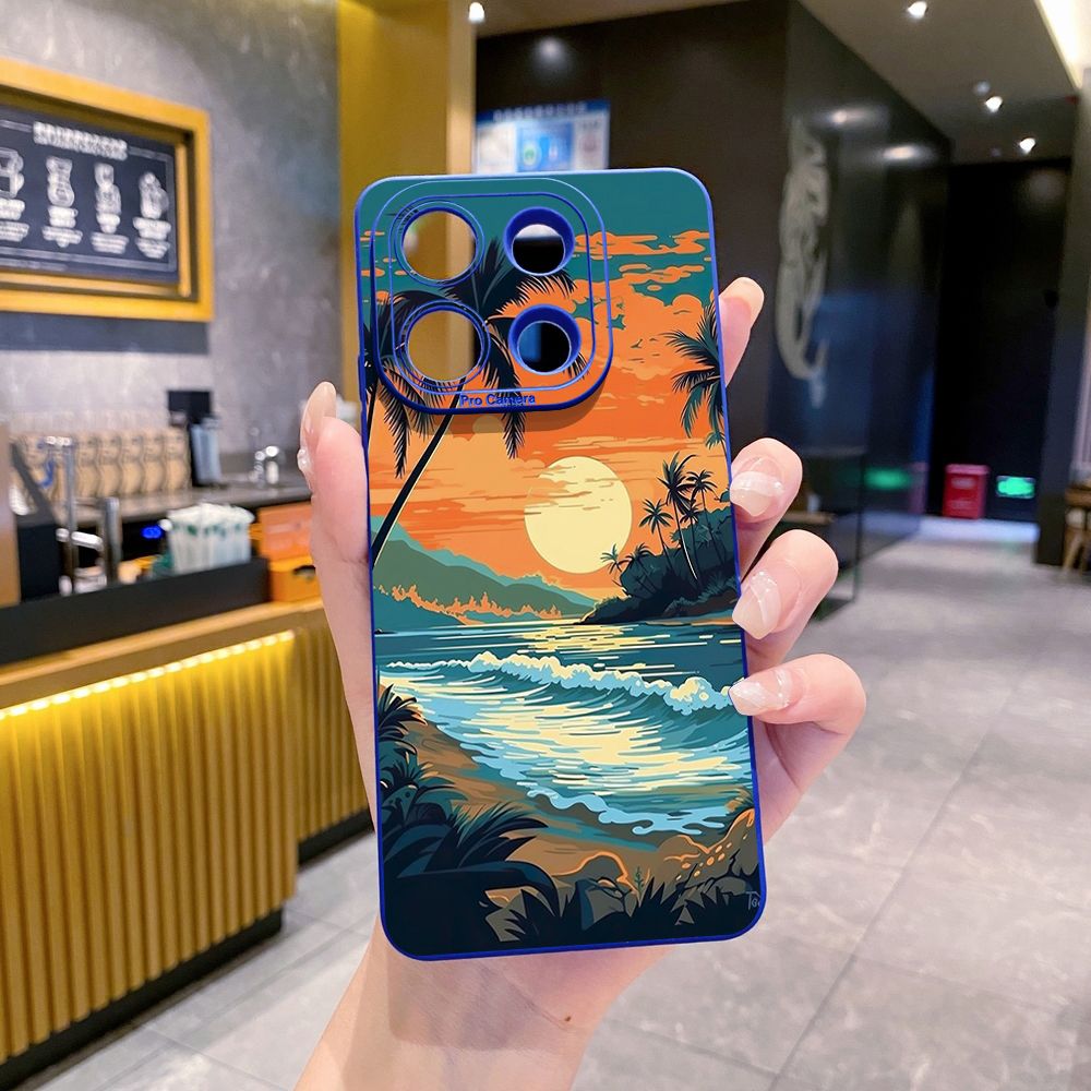 for Xiaomi Redmi Note 13 12 Pro 5G 12S 11S 13C A1 10 Pro 4G 10S Redmi 10C 9C 9S A2 Sweet Cookie Monster Full Protective Case Anti Drop Cover