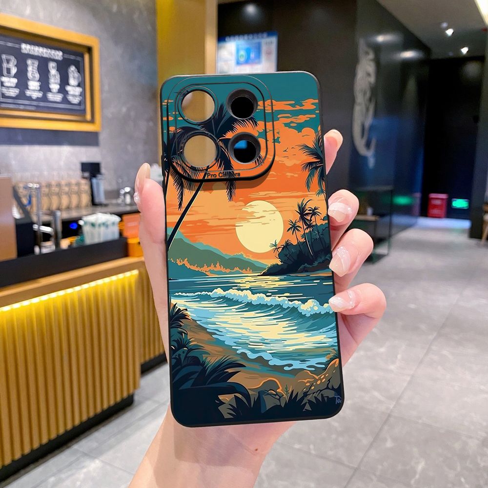 for Xiaomi Redmi Note 13 12 Pro 5G 12S 11S 13C A1 10 Pro 4G 10S Redmi 10C 9C 9S A2 Sweet Cookie Monster Full Protective Case Anti Drop Cover