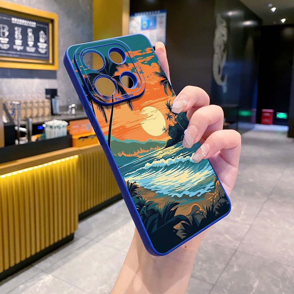 for Xiaomi Redmi Note 13 12 Pro 5G 12S 11S 13C A1 10 Pro 4G 10S Redmi 10C 9C 9S A2 Sweet Cookie Monster Full Protective Case Anti Drop Cover