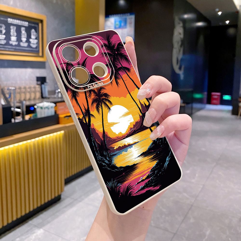 for Xiaomi Redmi Note 13 12 Pro 5G 12S 11S 13C A1 10 Pro 4G 10S Redmi 10C 9C 9S A2 Sweet Cookie Monster Full Protective Case Anti Drop Cover