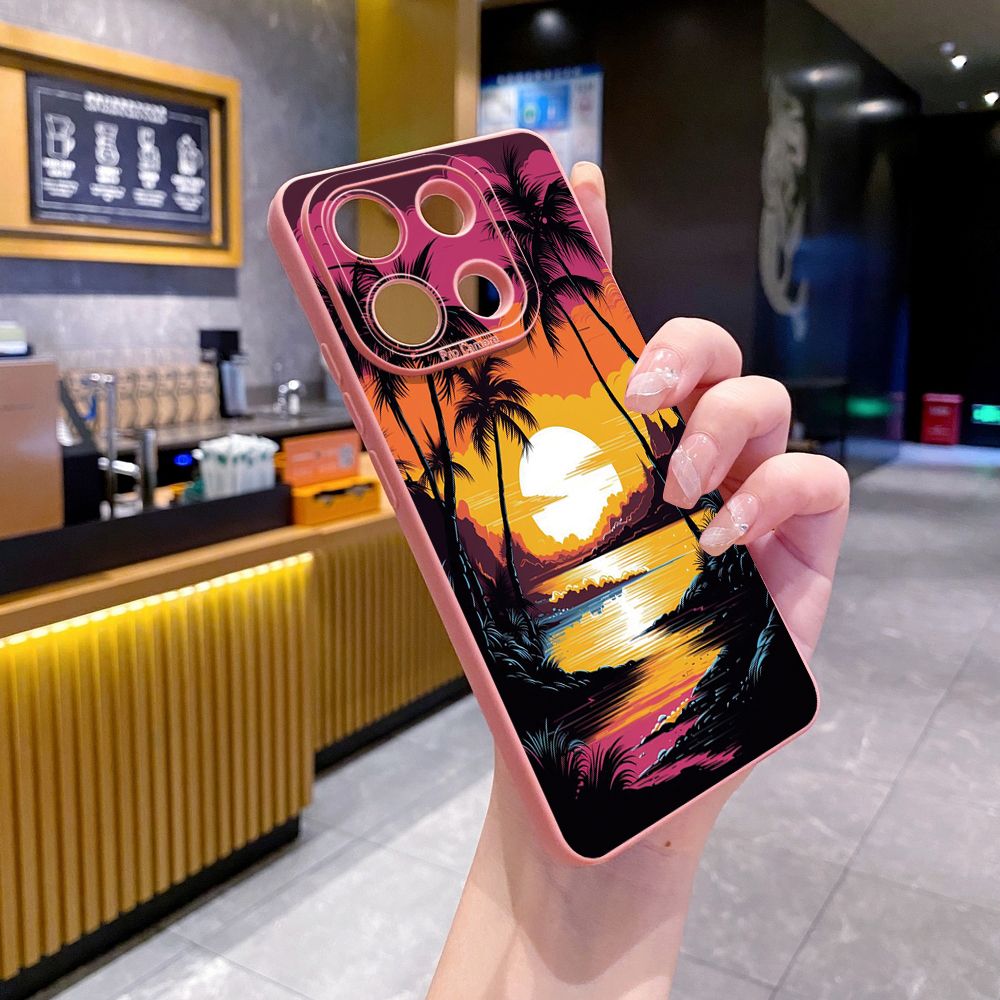 for Xiaomi Redmi Note 13 12 Pro 5G 12S 11S 13C A1 10 Pro 4G 10S Redmi 10C 9C 9S A2 Sweet Cookie Monster Full Protective Case Anti Drop Cover