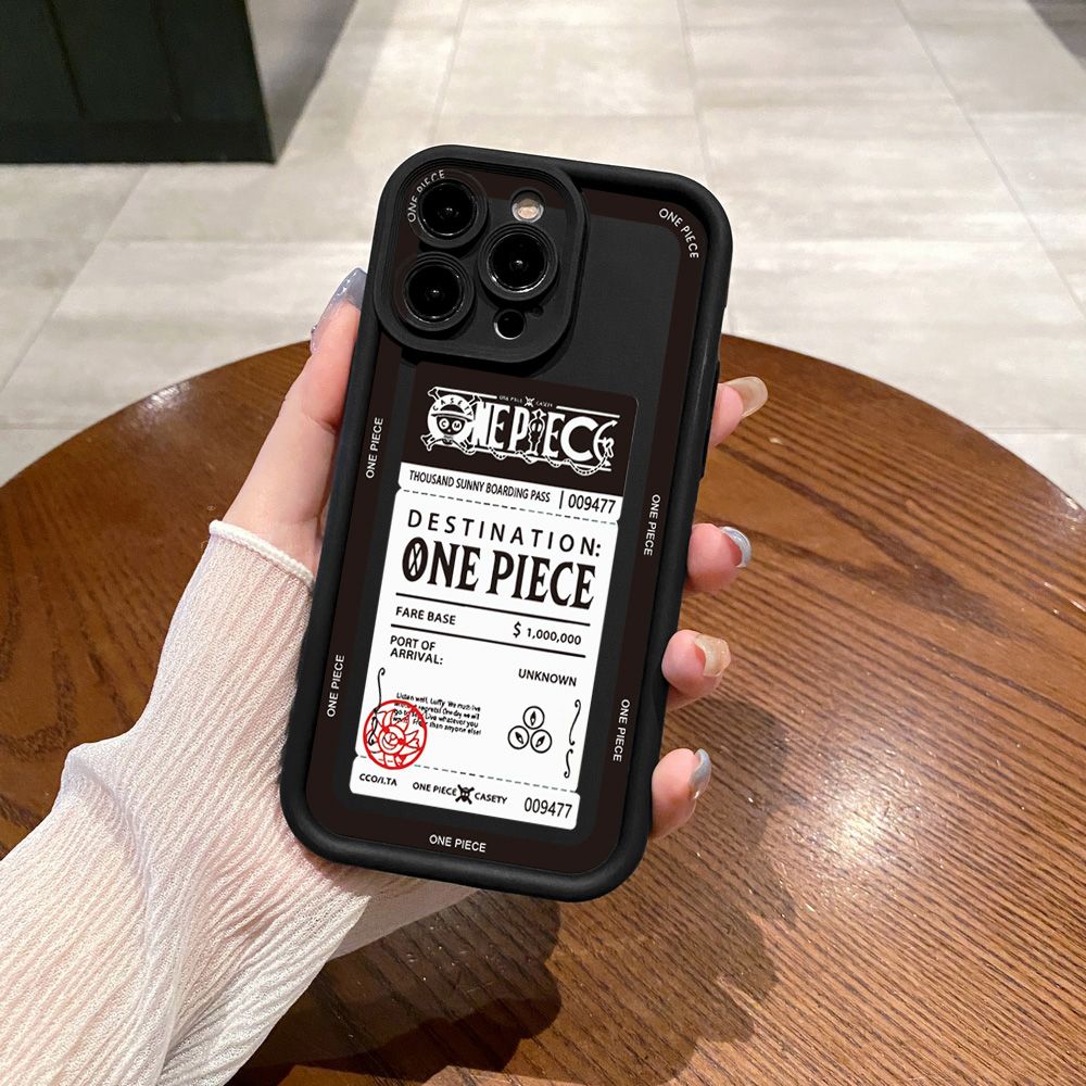 for Realme C67 C53 C51 Note 50 C21Y C25Y C33 C30 C35 9i OnePice Luffy Full Protective Phone Case Anti Drop Cover