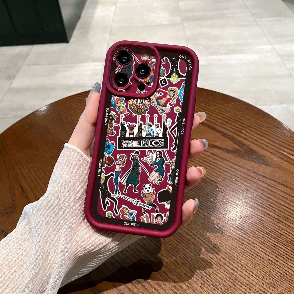 for Xiaomi Redmi Note 13 Pro 5G 12S 4G 12 Turbo 11S 13C 12C OnePice Luffy Full Protective Phone Case Anti Drop Cover