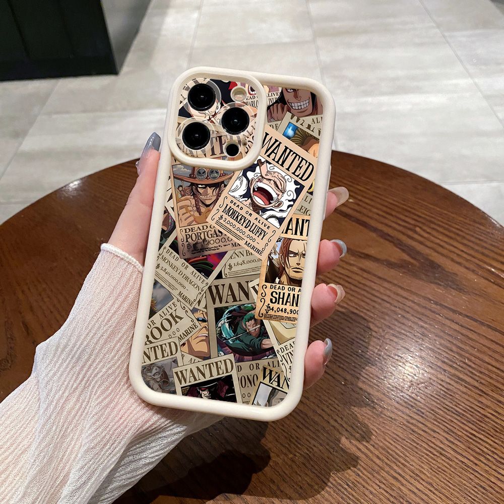 for iPhone 15 Pro Max 14 Plus 13 12 11 XR 8 7 SE 2022 XS Wanted One Piece Full Protective Phone Case Anti Drop Cover