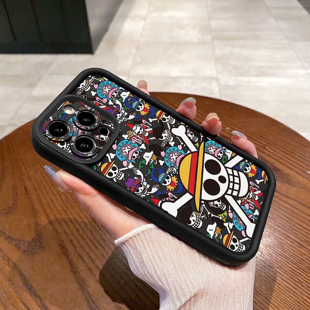 for iPhone 15 Pro Max 14 Plus 13 12 11 XR 8 7 SE 2022 XS Wanted One Piece Full Protective Phone Case Anti Drop Cover