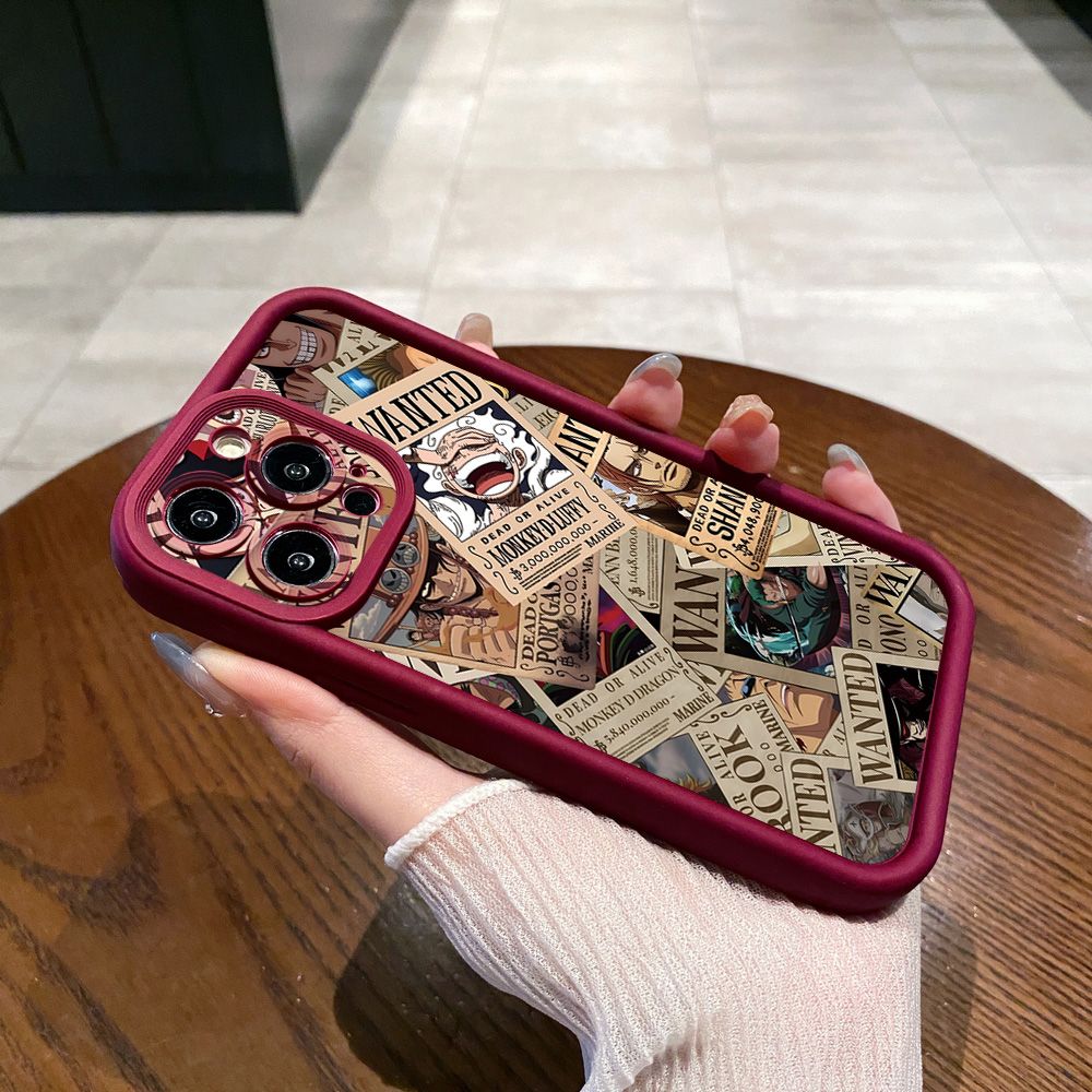for iPhone 15 Pro Max 14 Plus 13 12 11 XR 8 7 SE 2022 XS Wanted One Piece Full Protective Phone Case Anti Drop Cover