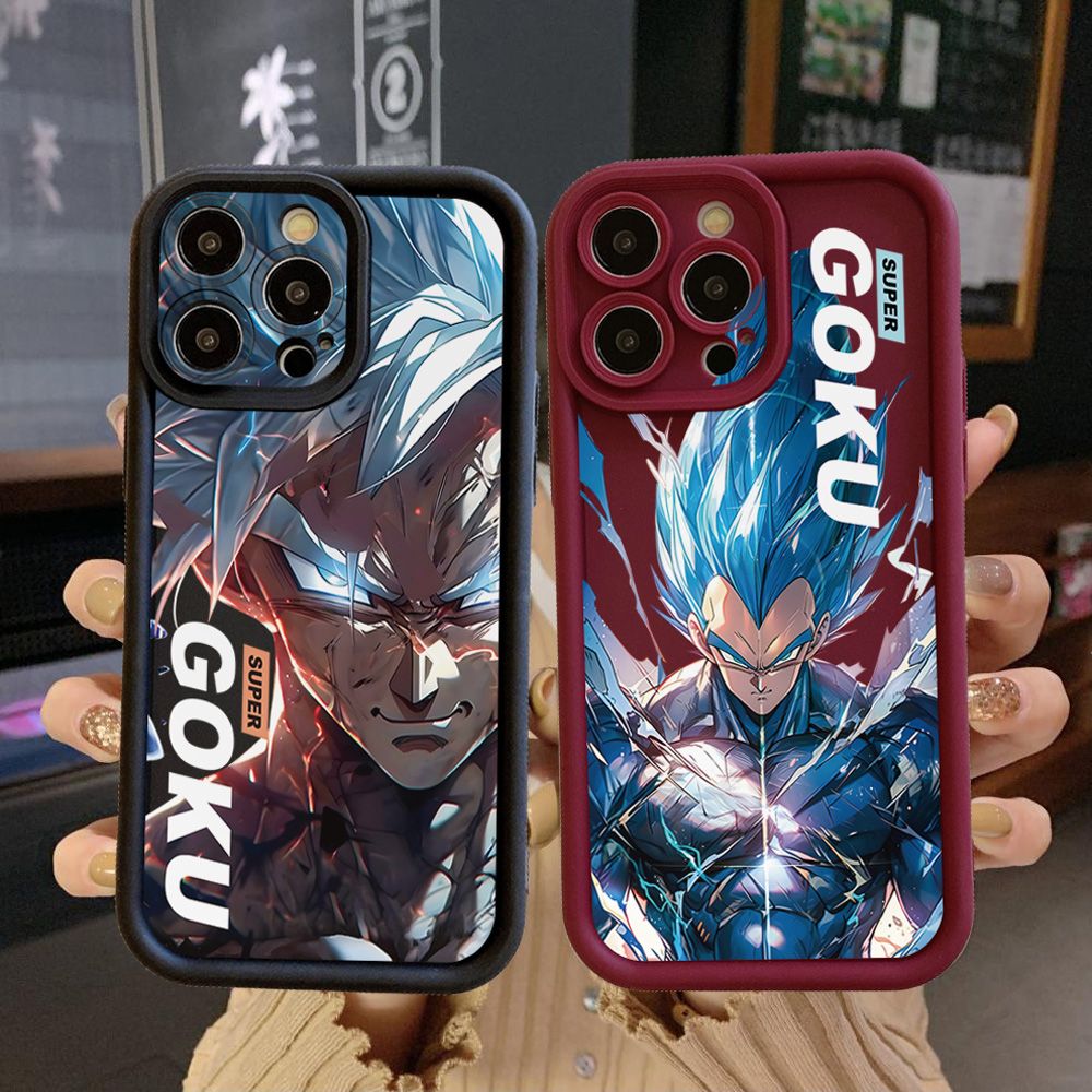 for iPhone 15 Pro Max 14 Plus 13 12 11 XR 8 7 SE 2022 XS Dragon Ball Wukong Full Protective Phone Case Anti Drop Cover