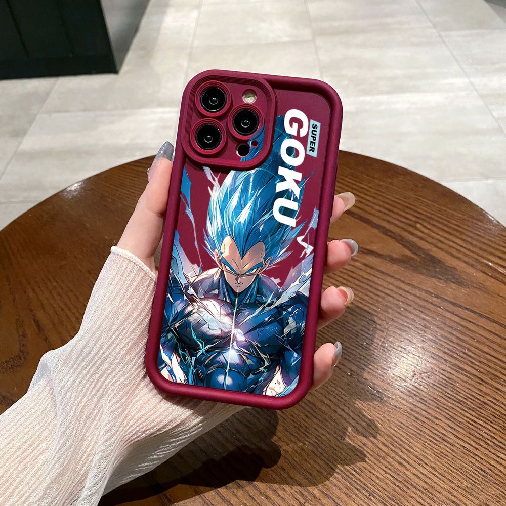 for iPhone 15 Pro Max 14 Plus 13 12 11 XR 8 7 SE 2022 XS Dragon Ball Wukong Full Protective Phone Case Anti Drop Cover
