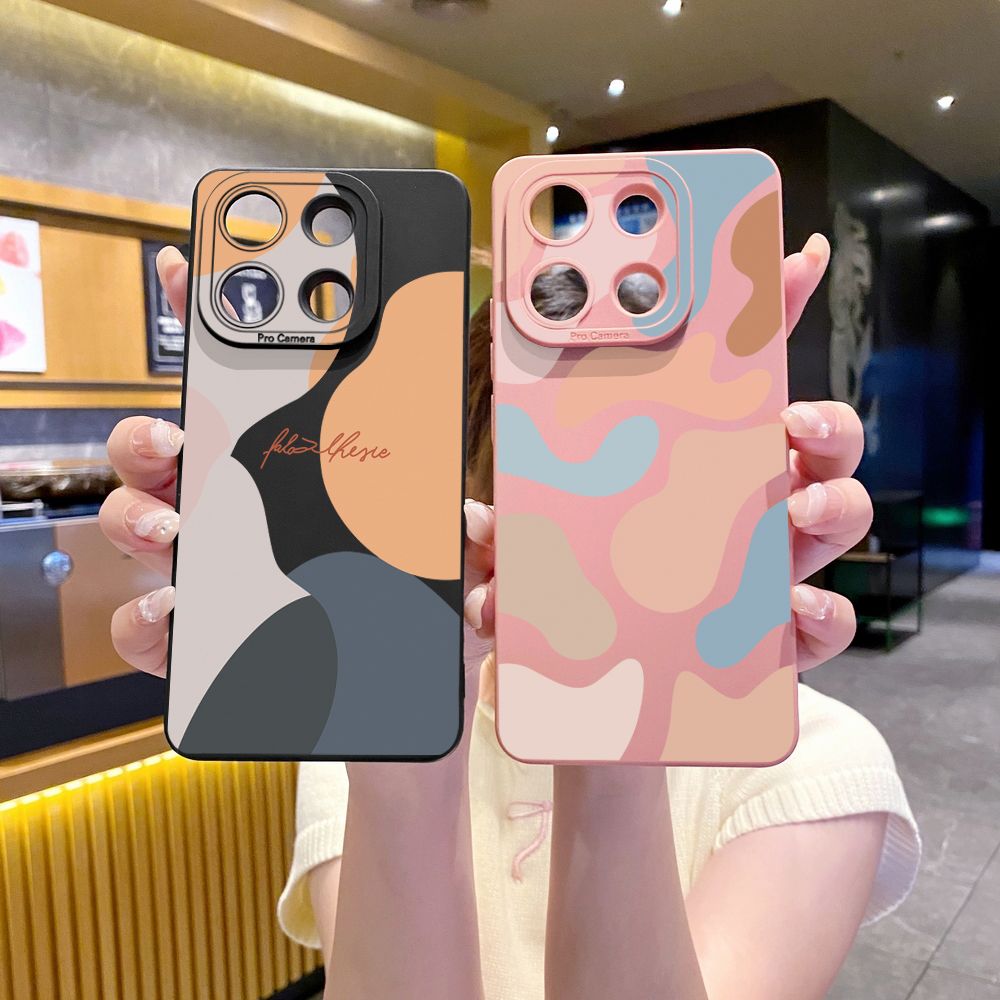 for Xiaomi Redmi Note 13 12 Pro 5G 12S 11S 13C A1 10 Pro 4G 10S Redmi 10C 9C 9S A2 Morandi Painting Full Protective Case Anti Drop Cover
