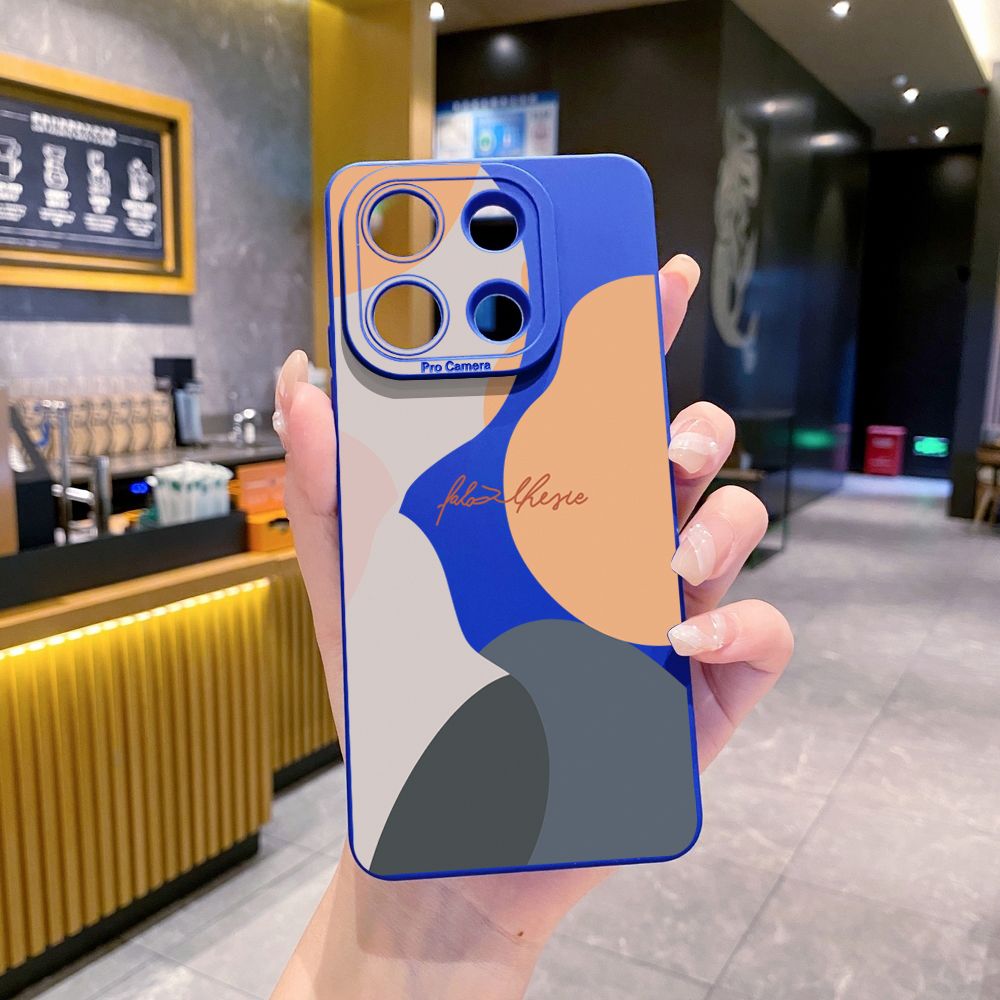 for Xiaomi Redmi Note 13 12 Pro 5G 12S 11S 13C A1 10 Pro 4G 10S Redmi 10C 9C 9S A2 Morandi Painting Full Protective Case Anti Drop Cover