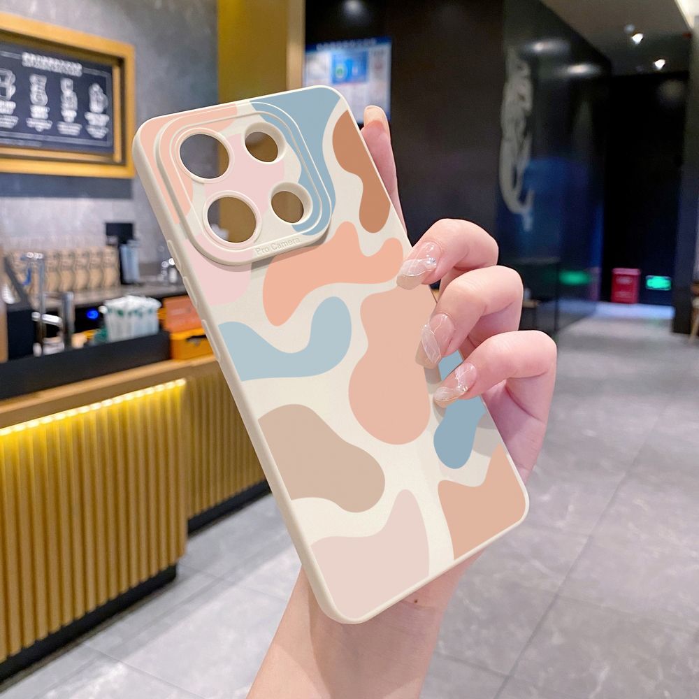 for Xiaomi Redmi Note 13 12 Pro 5G 12S 11S 13C A1 10 Pro 4G 10S Redmi 10C 9C 9S A2 Morandi Painting Full Protective Case Anti Drop Cover