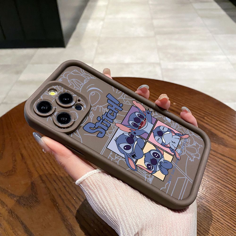 for Samsung Galaxy S24 S23 Ultra S22 Plus S21 FE S20 Couple Stitch Full Protective Phone Case Anti Drop Cover