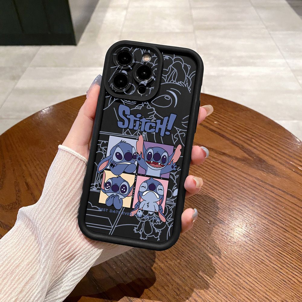 for Samsung Galaxy S24 S23 Ultra S22 Plus S21 FE S20 Couple Stitch Full Protective Phone Case Anti Drop Cover