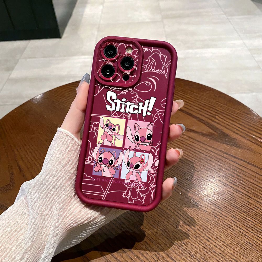 for Samsung Galaxy S24 S23 Ultra S22 Plus S21 FE S20 Couple Stitch Full Protective Phone Case Anti Drop Cover