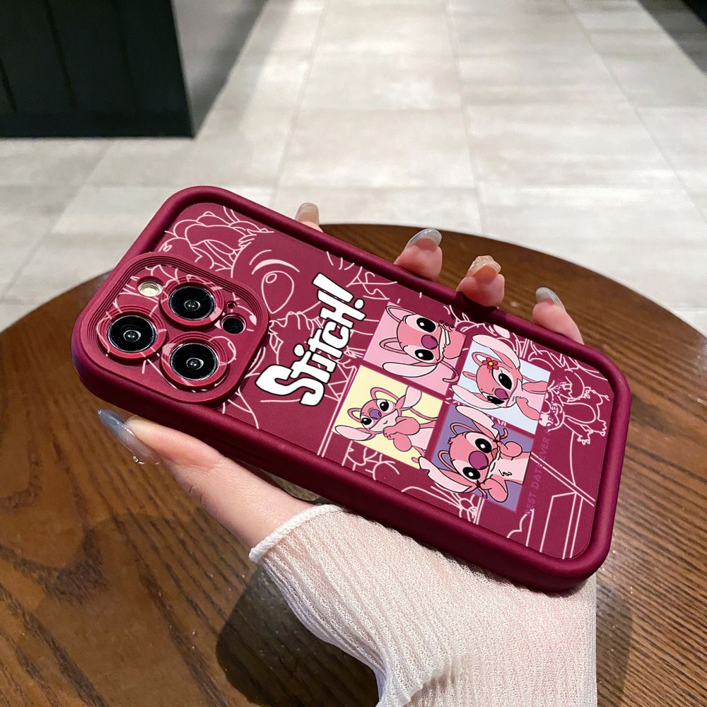 for Samsung Galaxy S24 S23 Ultra S22 Plus S21 FE S20 Couple Stitch Full Protective Phone Case Anti Drop Cover