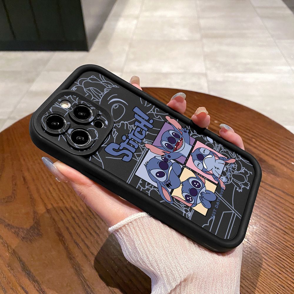 for Samsung Galaxy S24 S23 Ultra S22 Plus S21 FE S20 Couple Stitch Full Protective Phone Case Anti Drop Cover