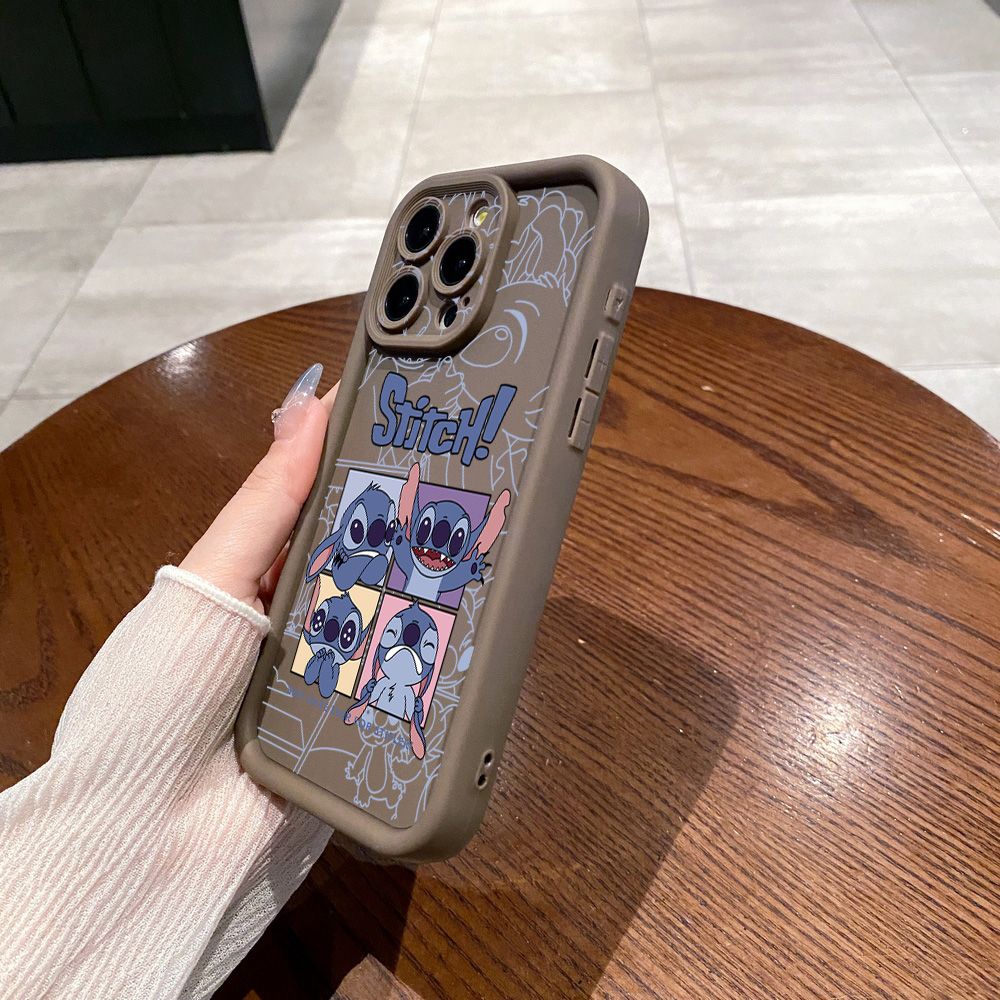 for Samsung Galaxy S24 S23 Ultra S22 Plus S21 FE S20 Couple Stitch Full Protective Phone Case Anti Drop Cover