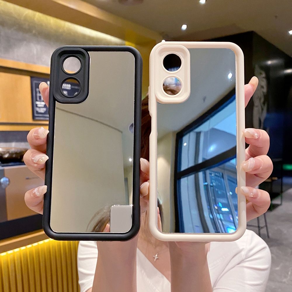 for Realme C67 C53 C51 Note 50 C21Y C25Y C33 C30 C35 9i  Full Protective Phone Case Mirror Cover