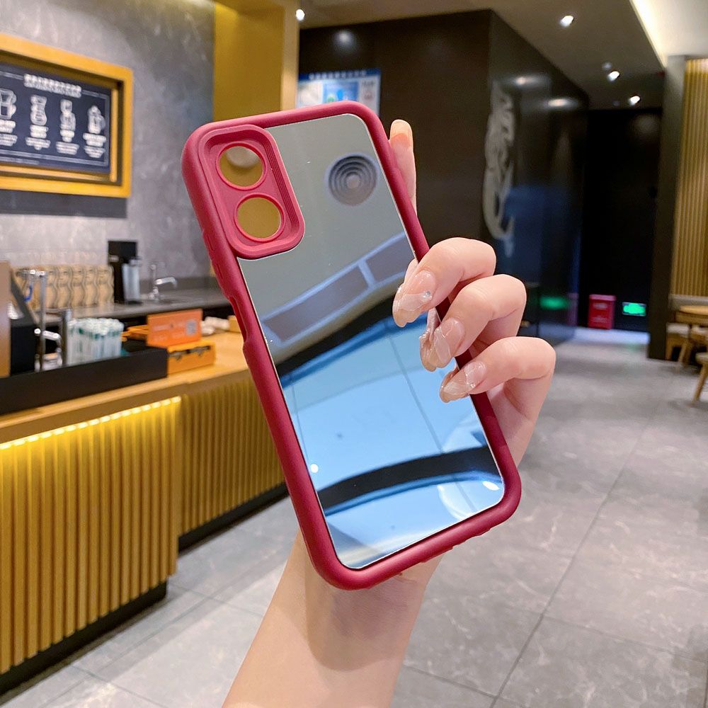 for Realme C67 C53 C51 Note 50 C21Y C25Y C33 C30 C35 9i  Full Protective Phone Case Mirror Cover