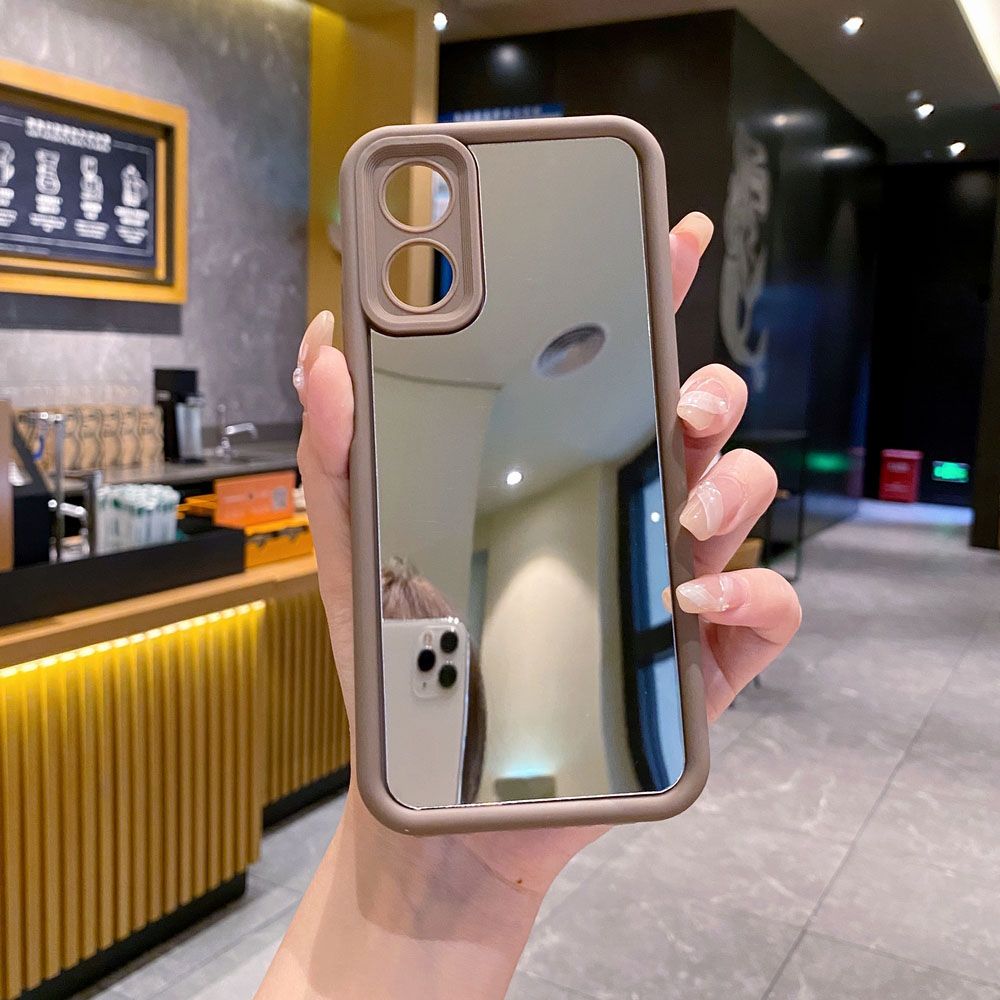 for Realme C67 C53 C51 Note 50 C21Y C25Y C33 C30 C35 9i  Full Protective Phone Case Mirror Cover