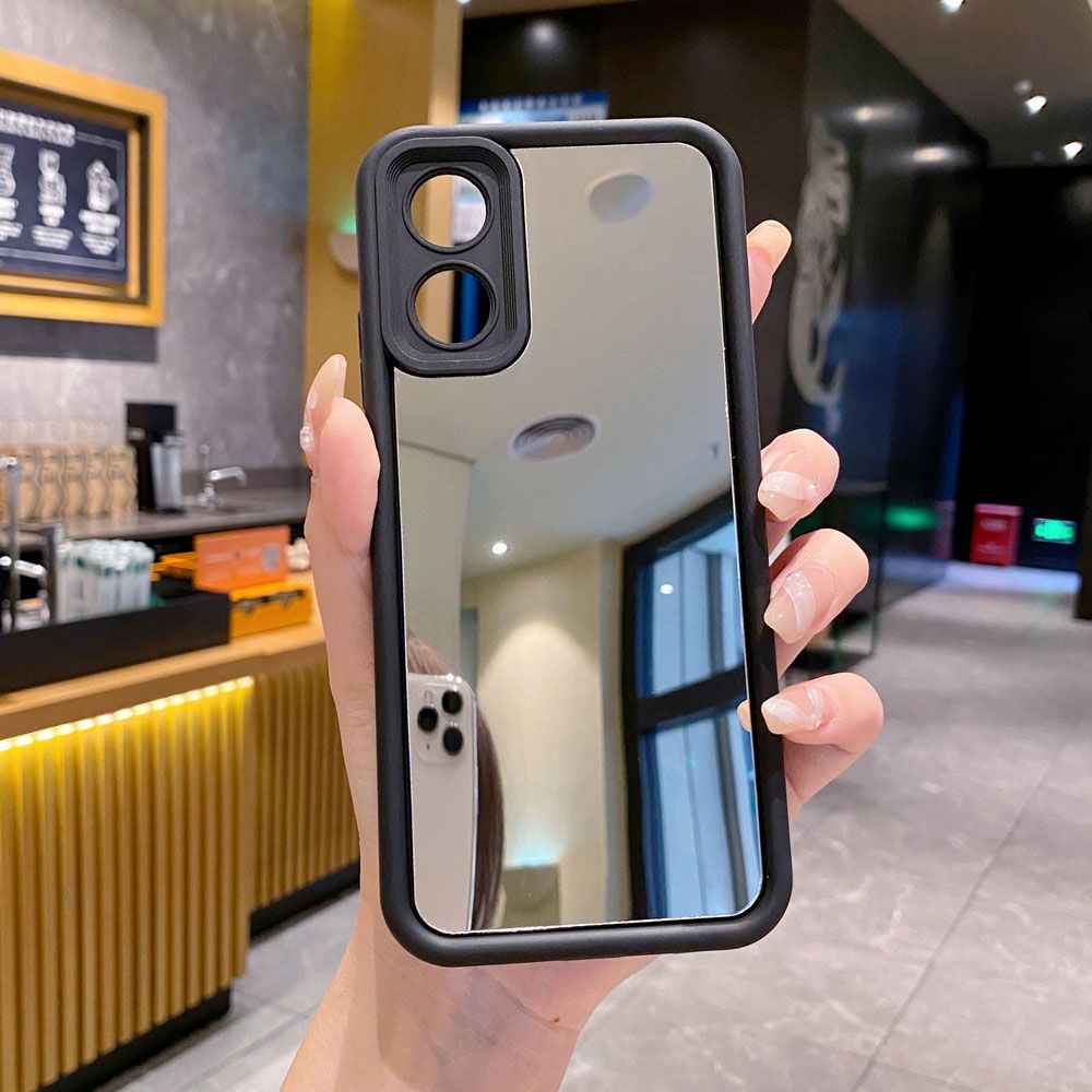 for Realme C67 C53 C51 Note 50 C21Y C25Y C33 C30 C35 9i  Full Protective Phone Case Mirror Cover