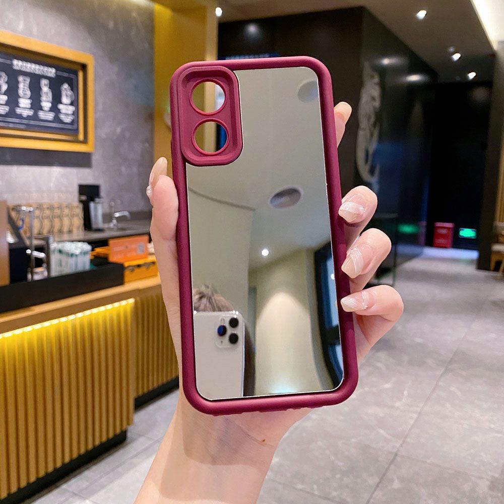 for Realme C67 C53 C51 Note 50 C21Y C25Y C33 C30 C35 9i  Full Protective Phone Case Mirror Cover