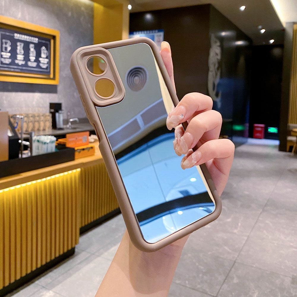 for Realme C67 C53 C51 Note 50 C21Y C25Y C33 C30 C35 9i  Full Protective Phone Case Mirror Cover