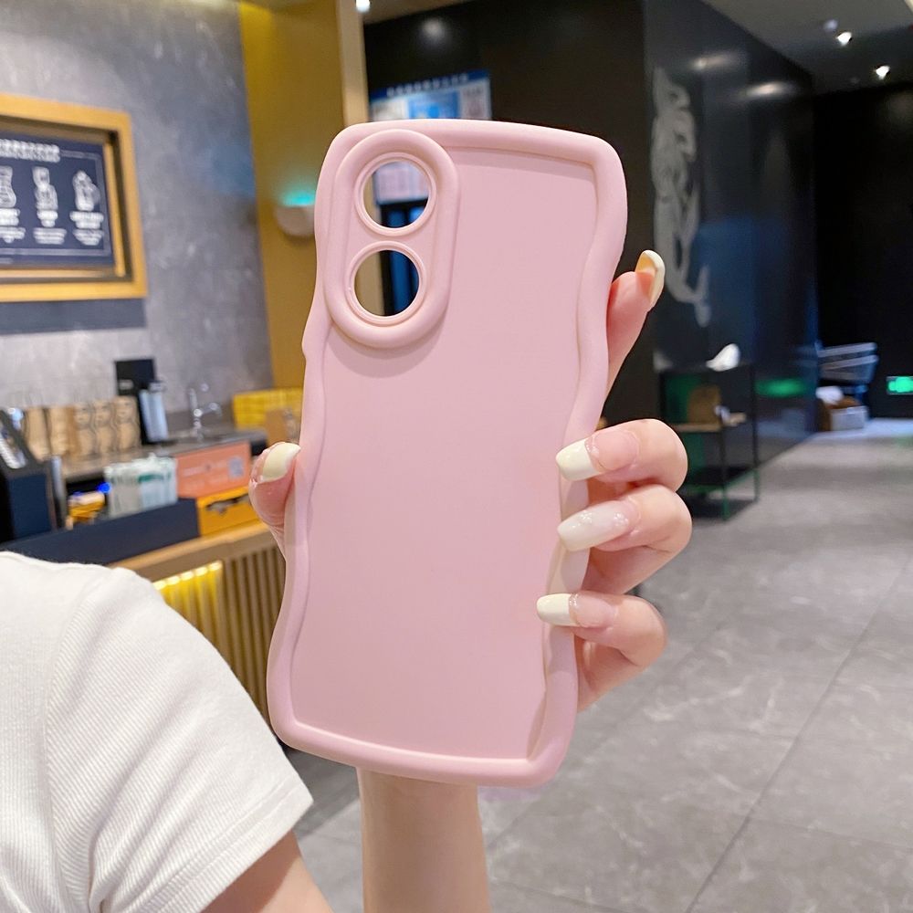 For OPPO Reno 5 6 Lite 7 8 Reno 7Z 8 Z 5F F19 F21 Pro Full Protective Wave Frame Phone Case Anti Drop Cover