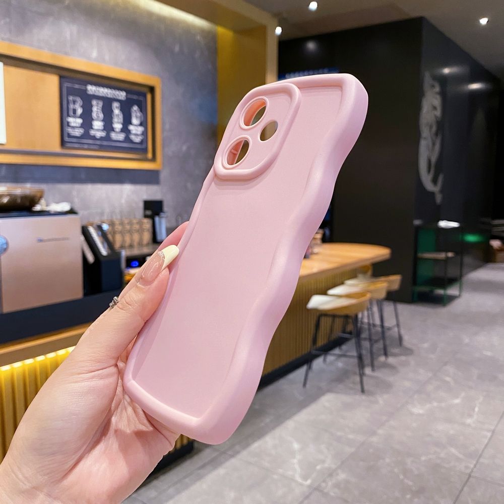 For Infinix Hot 40i 40 Pro Note 30 Play Smart 8 Pro 9 10 Play Lite Full Protective Wave Frame Phone Case Anti Drop Cover