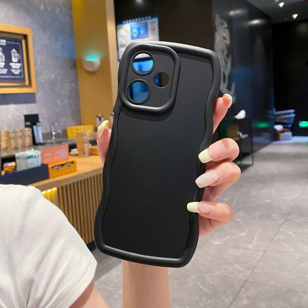 For Infinix Hot 40i 40 Pro Note 30 Play Smart 8 Pro 9 10 Play Lite Full Protective Wave Frame Phone Case Anti Drop Cover