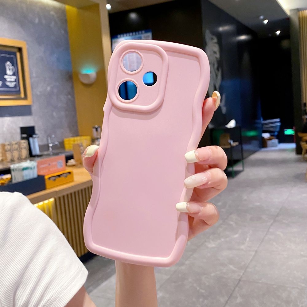 For Infinix Hot 40i 40 Pro Note 30 Play Smart 8 Pro 9 10 Play Lite Full Protective Wave Frame Phone Case Anti Drop Cover