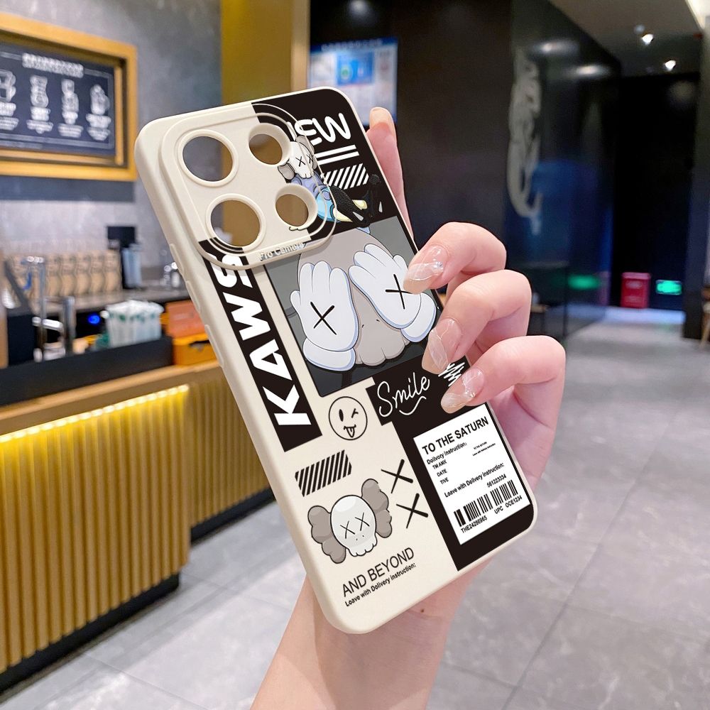 for Xiaomi Redmi Note 13 12 Pro 5G 12S 11S 13C A1 10 Pro 4G 10S Redmi 10C 9C 9S A2 NASA Kaws Full Protective Case Anti Drop Cover