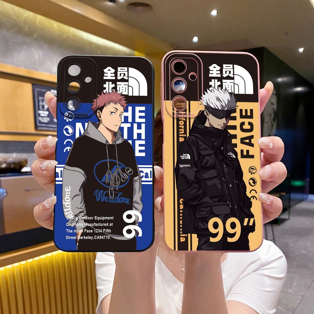 for Samsung Galaxy A15 A05 A35 A55 A04E A14 A24 A34 A54 A33 A53 A73 5G A32 A52S A72 A31 A51 A71 A11 A50 A03S The North Full Protective Case Anti Drop Cover