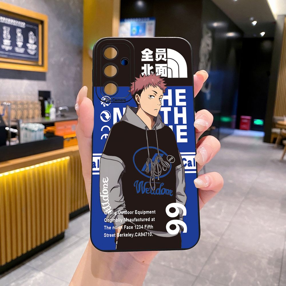 for Samsung Galaxy A15 A05 A35 A55 A04E A14 A24 A34 A54 A33 A53 A73 5G A32 A52S A72 A31 A51 A71 A11 A50 A03S The North Full Protective Case Anti Drop Cover