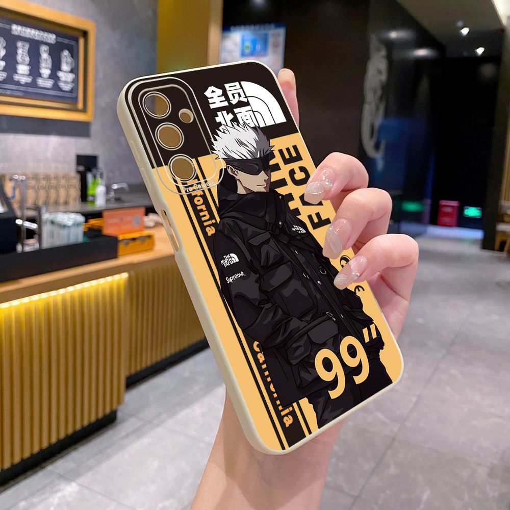 for Samsung Galaxy A15 A05 A35 A55 A04E A14 A24 A34 A54 A33 A53 A73 5G A32 A52S A72 A31 A51 A71 A11 A50 A03S The North Full Protective Case Anti Drop Cover