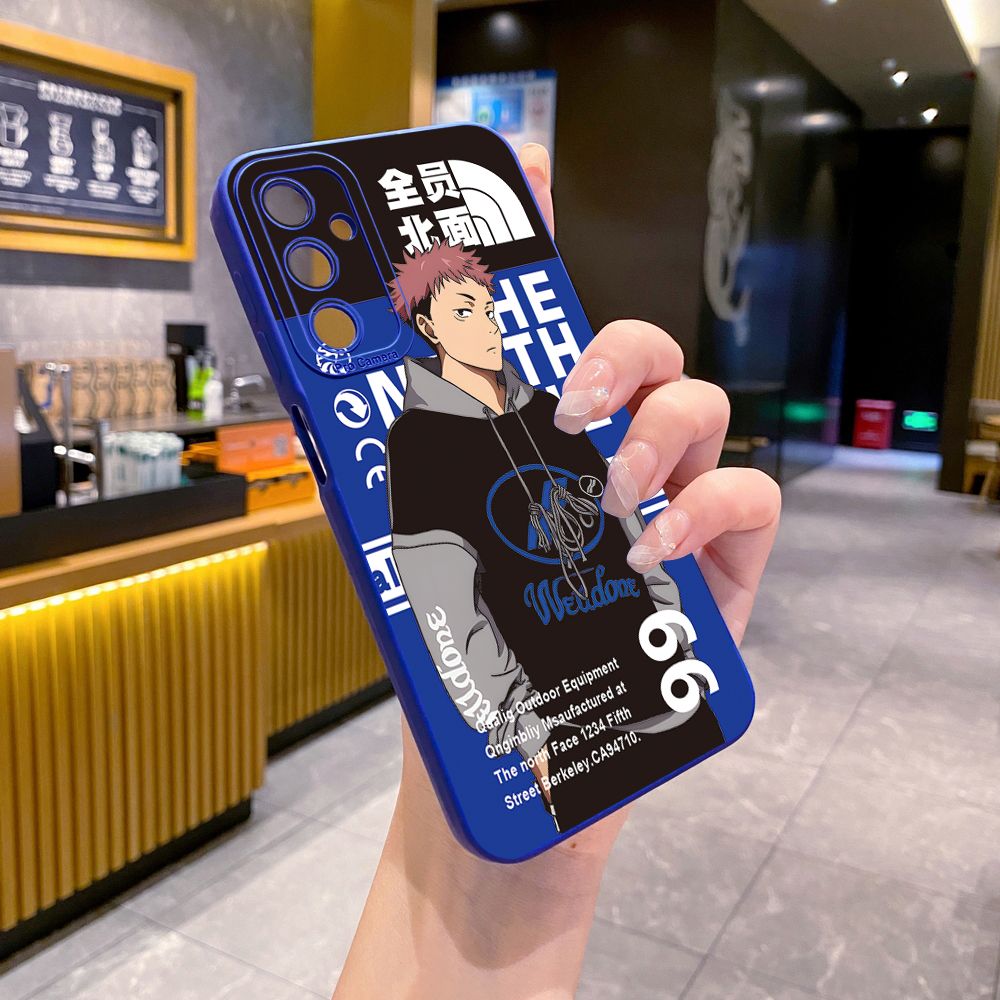 for Samsung Galaxy A15 A05 A35 A55 A04E A14 A24 A34 A54 A33 A53 A73 5G A32 A52S A72 A31 A51 A71 A11 A50 A03S The North Full Protective Case Anti Drop Cover