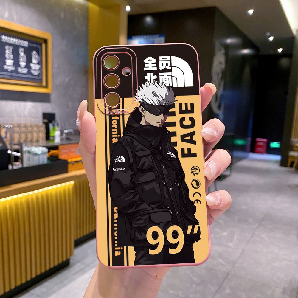 for Samsung Galaxy A15 A05 A35 A55 A04E A14 A24 A34 A54 A33 A53 A73 5G A32 A52S A72 A31 A51 A71 A11 A50 A03S The North Full Protective Case Anti Drop Cover