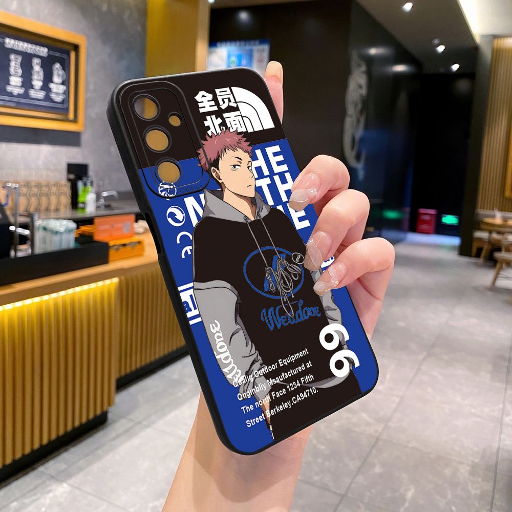for Samsung Galaxy A15 A05 A35 A55 A04E A14 A24 A34 A54 A33 A53 A73 5G A32 A52S A72 A31 A51 A71 A11 A50 A03S The North Full Protective Case Anti Drop Cover