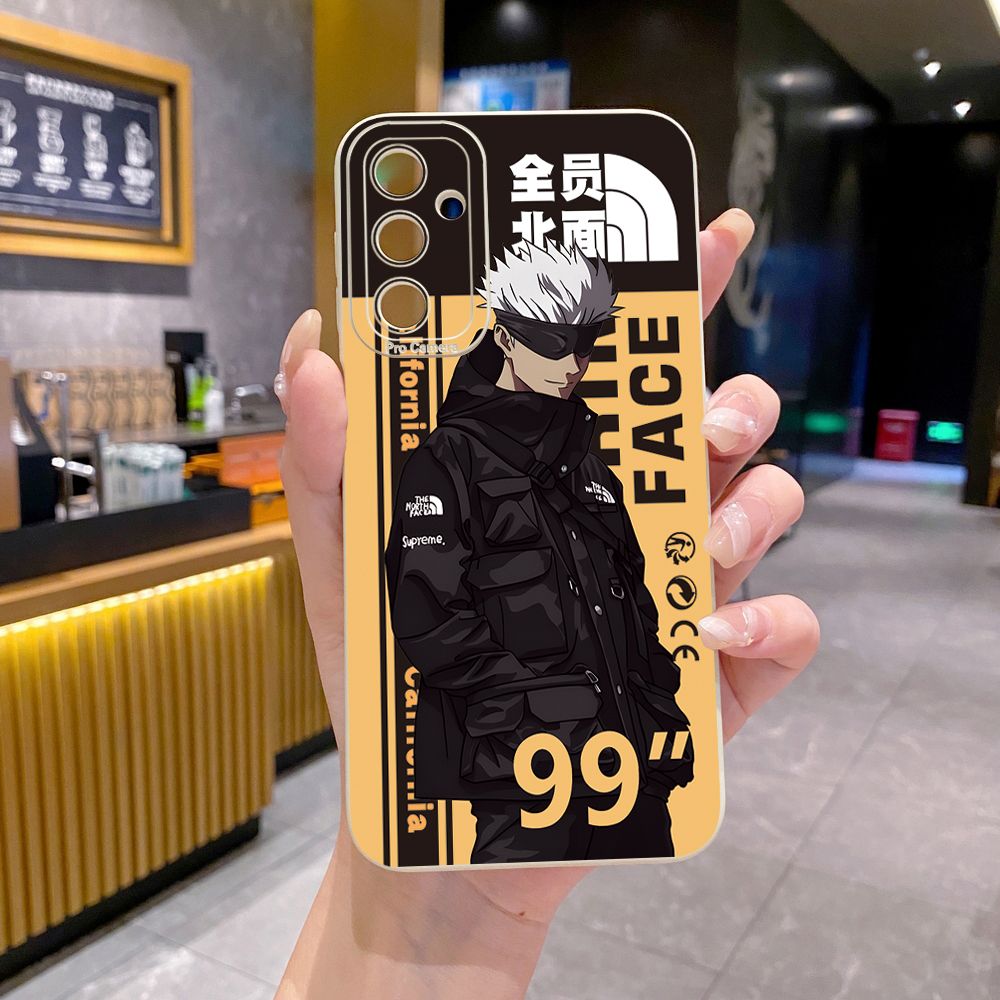 for Samsung Galaxy A15 A05 A35 A55 A04E A14 A24 A34 A54 A33 A53 A73 5G A32 A52S A72 A31 A51 A71 A11 A50 A03S The North Full Protective Case Anti Drop Cover