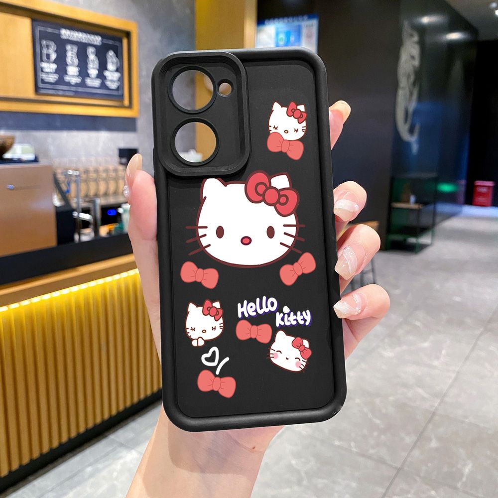for VIVO Y17S Y27 T1X Y02S Y21S Y02 Y33S Y12S Y18 Y38 Cute HelloKitty Full Protective Phone Case Anti Drop Cover