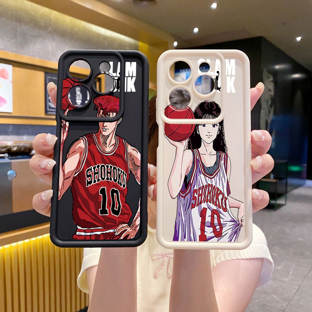 for Infinix Hot 40i 40 Pro 30 Play Note 30 Smart 8 SLAM DUNK Full Protective Phone Case Anti Drop Cover