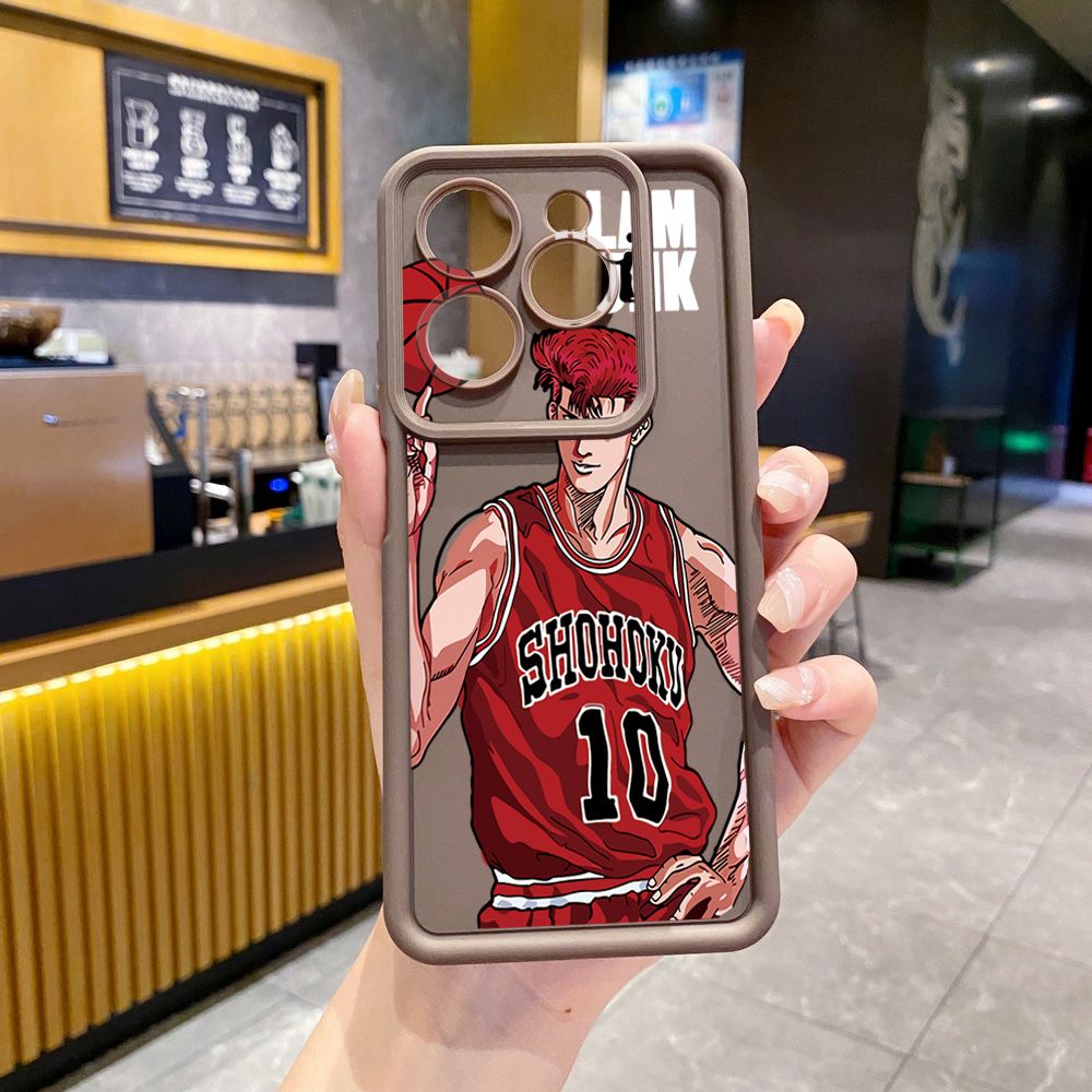 for Infinix Hot 40i 40 Pro 30 Play Note 30 Smart 8 SLAM DUNK Full Protective Phone Case Anti Drop Cover